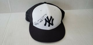 Adam Ottavino York Yankees Game Issued Autograph Hat Mlb All Star