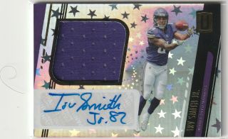 Irv Smith Jr Rc Jumbo Jersey Auto Astral /150 2019 Unparalleled Autograph