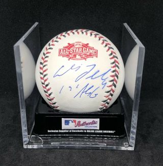 D.  J.  Lemahieu Signed 2015 All Star Game Baseball First Asg York Yankees