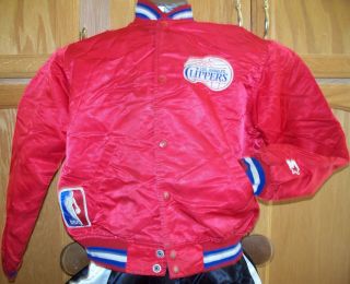 Classic Starter Satin Nba Team Jacket - Los Angeles Clippers - Lou Williams