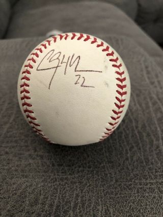 Clayton Kershaw Los Angeles Dodgers Superstar Signed Autographed Mlb Baseball