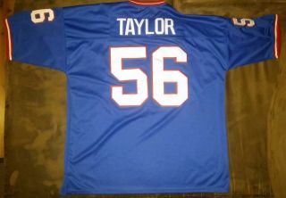 Lawrence Taylor York Giants Throwback Football Jersey - Size 52 2