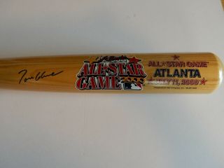 Cooperstown 2000 All Star Game Baseball Bat In Atlanta - Sign By Hof Tom Glavine