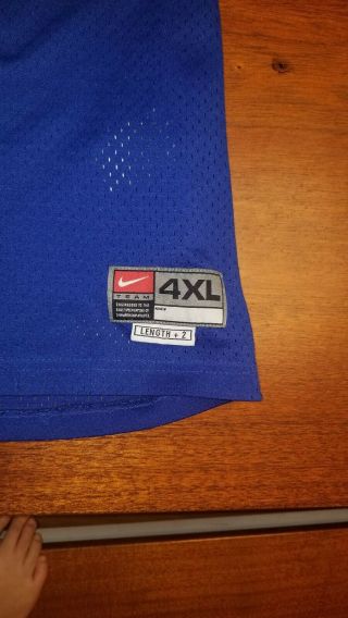 Mens Blue Nike Kobe Bryant Los Angeles Lakers 8 Jersey Size 4XL XXXXL Stitched 2