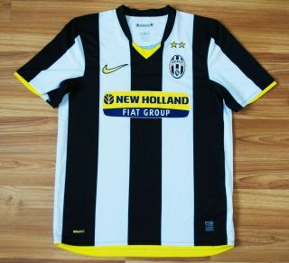 Size S Juventus Italy 2008/2009 Home Football Soccer Shirt Jersey Camiseta Nike