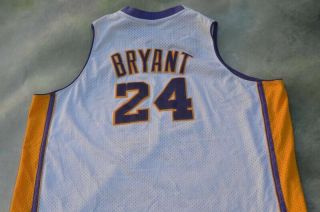 Adidas NBA Los Angeles Lakers 60th Anniversary Kobe Bryant 24 Jersey Size 60. 8