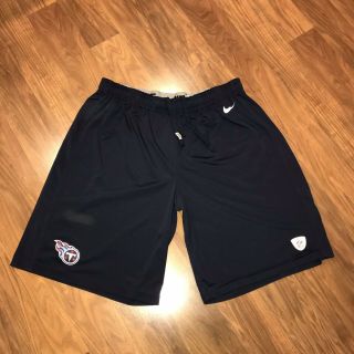 Nike Tennessee Titans Team Shorts Mens Xl Athletic Football Nfl On Field Apparel