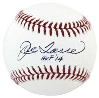 Yankees Joe Torre " Hof 14 " Authentic Signed Oml Baseball Autographed Bas B04924
