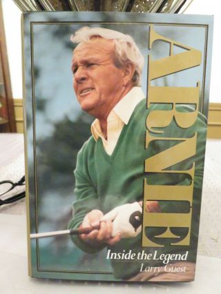 Arnie (palmer) - - - Inside The Legend Hardcover Golf Book (1993)