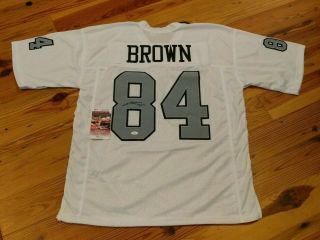 Antonio Brown Oakland Raiders Signed Jersey Autographed Jsa Authenticated