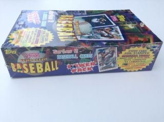 8 Packs of 1995 TOPPS MLB BASEBALL SERIES 2 - Power Pack Spectra Light 4