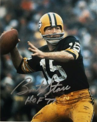 Bart Starr Autographed Signed 8x10 Photo (hof Packers) Reprint