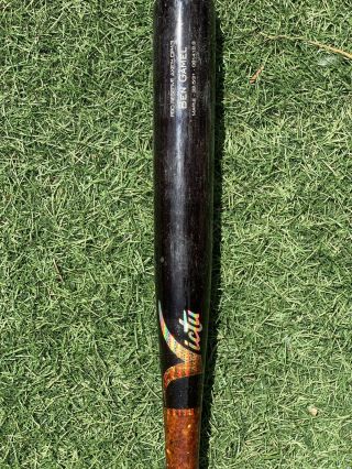 Milwaukee Brewers Ben Gamel Game Victus Baseball Bat.  Size 33.  5/31