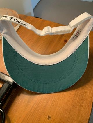 phil mickelson autograph Visor Hat (bearing Point) 7