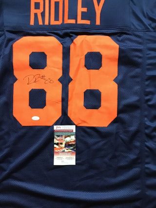Riley Ridley Autographed Signed Jersey Chicago Bears JSA Witnessed 2