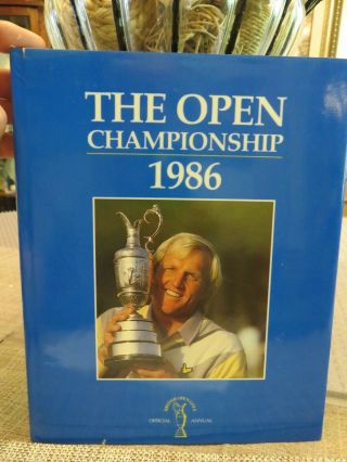 The Open Championship 1986 Hardcover Golf Book (1986)