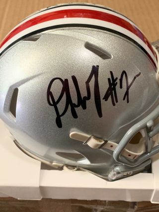 Dwayne Haskins Ohio State Buckeyes Autographed Mini Helmet