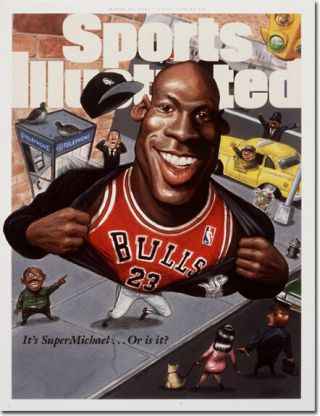 March 20,  1995 Michael Jordan Chicago Bulls Sports Illustrated
