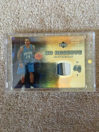 2006 - 07 Ud Reserve Materials Rn - Jn Jameer Nelson Jersey 17/35
