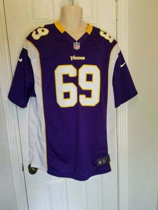 Authentic Nike Purple NFL Minnesota Vikings Jared Allen 69 Jersey GUC - XL 2