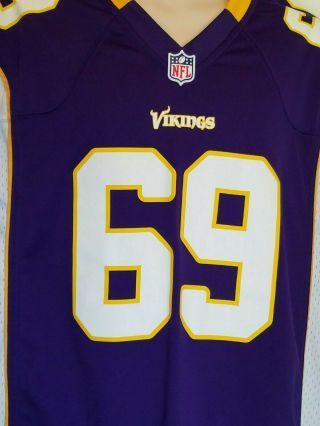 Authentic Nike Purple NFL Minnesota Vikings Jared Allen 69 Jersey GUC - XL 3