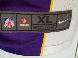 Authentic Nike Purple NFL Minnesota Vikings Jared Allen 69 Jersey GUC - XL 5