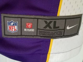 Authentic Nike Purple NFL Minnesota Vikings Jared Allen 69 Jersey GUC - XL 6