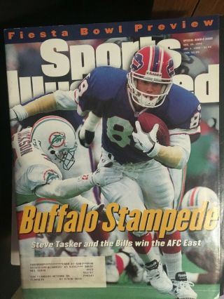 Sports Illustrated December 25,  1995 - Steve Tasker
