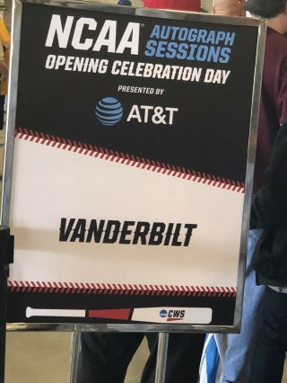 2019 Vanderbilt Commodores Signed College World Series Game Ball 6