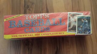 1988 Topps Baseball Card Complete Set Factory