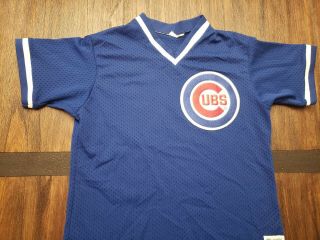 Vintage 80s 90s Majestic Chicago Cubs Pullover Jersey Mens Sz Made In Usa Medium