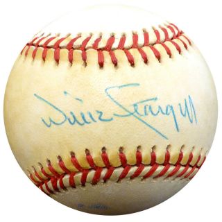 Willie Stargell Autographed Signed Nl Baseball Pittsburgh Pirates Beckett E48523