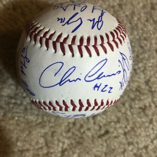 2019 Mississippi State Bulldogs Signed College World Series Game Ball 2
