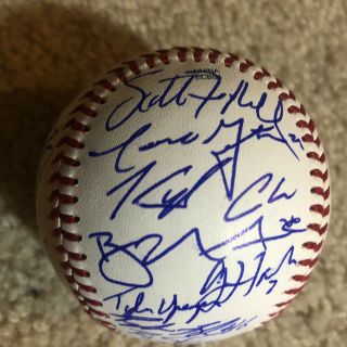 2019 Mississippi State Bulldogs Signed College World Series Game Ball 4