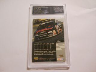DALE EARNHARDT SR SIGNED UPPER DECK CARD PSA/DNA AUTO GOODWRENCH 3 NASCAR 2