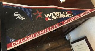 Vintage 2005 White Sox Vs Astros World Series Full Size Pennant