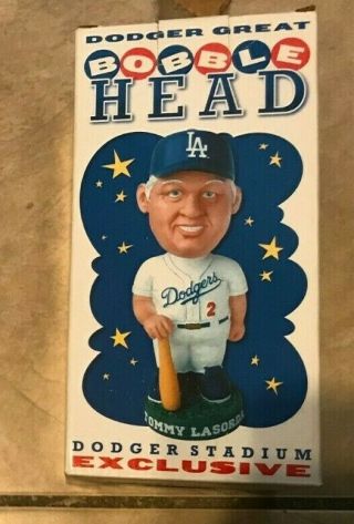 Los Angeles Dodgers Tommy Lasorda 2001 Bobblehead Stadium Giveaway