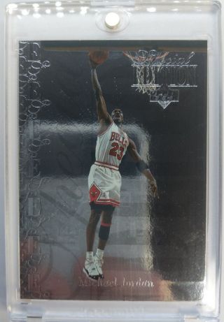 1995 95 - 96 Upper Deck Special Edition Michael Jordan Se100,  Se Silver Mj Insert