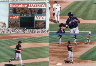 (14) 4 " X 6 " Color Photos Taken At The 1992 All - Star Baseball Game In San Diego