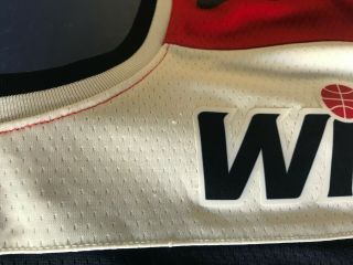 MENS LARGE - NBA Washington Wizards 2 John Wall Nike Glued Sewn Jersey 3