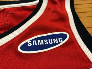 MENS LARGE - NBA Washington Wizards 2 John Wall Nike Glued Sewn Jersey 5