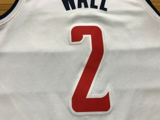 MENS LARGE - NBA Washington Wizards 2 John Wall Nike Glued Sewn Jersey 8
