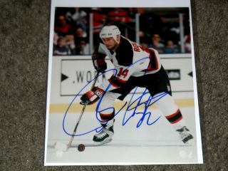 Brian Rolston Autographed Jersey Devils 8x10 Photo