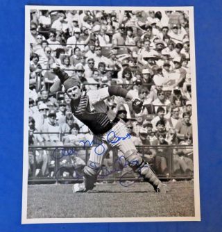 Jim Sundberg Signed 8x10 Photo Baseball Autograph 100 Guarantee