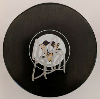 Sidney Crosby - Pittsburgh Penguins - Autographed Nhl Hockey Puck W/coa