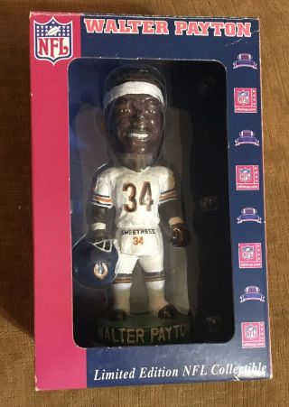 Limited Edition Walter Payton Bobblehead - Chicago Bears - Bobble Dreams