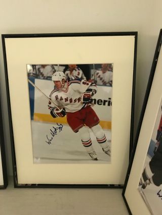 4 Wayne Gretzky Signed Photos With Picture Frames 2