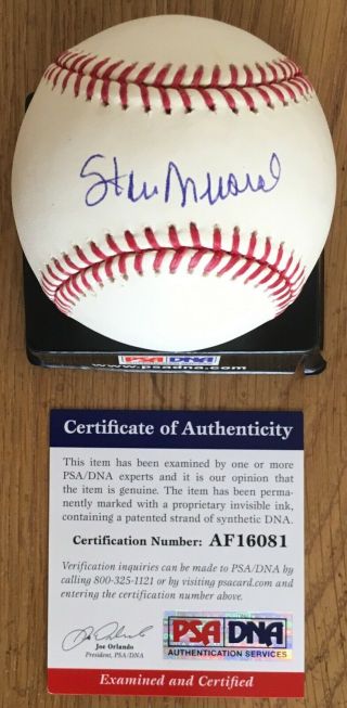 Spectacular Stan Musial Licensed Psa/dna Authenticated Signed Game Baseball