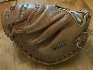 Old Vintage Ted Williams Model Baseball Catchers Mitt Glove 1631 Sears