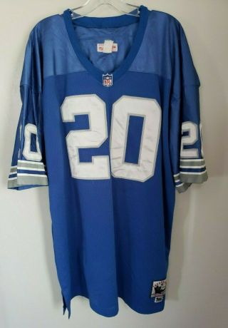 Mitchell Ness Detroit Lions Barry Sanders 1996 Throwback Jersey Mens 54 2xl